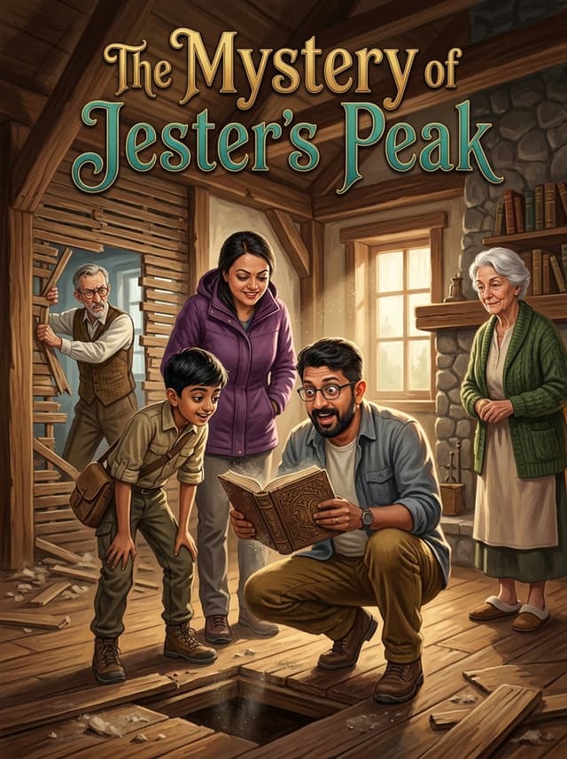 The Mystery of Jester's Peak β sample book cover