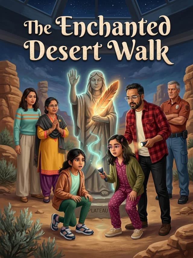 The Enchanted Desert Walk β sample book cover