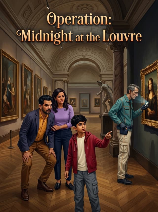 Operation: Midnight at the Louvre β sample book cover