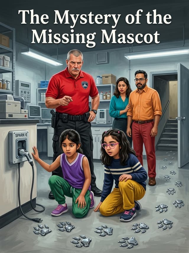 The Mystery of the Missing Mascot β sample book cover