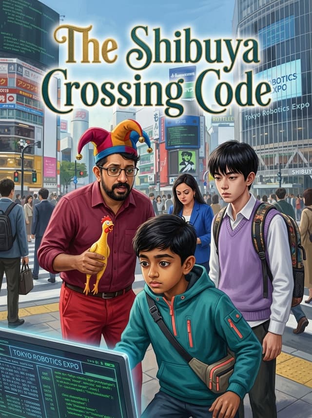 The Shibuya Crossing Code β sample book cover